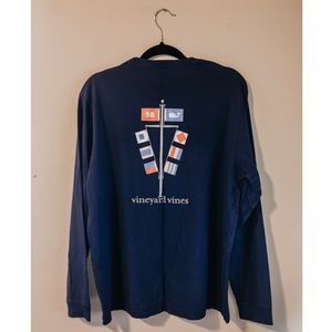 Vineyard Vine - long sleeve pocket tee - t shirt